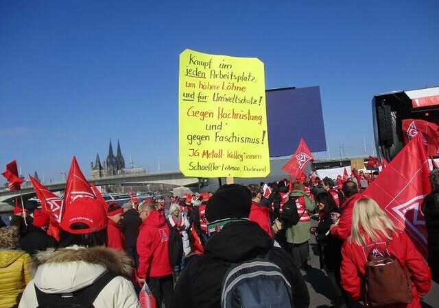 Über 70 000 Menschen gingen auf die Straße