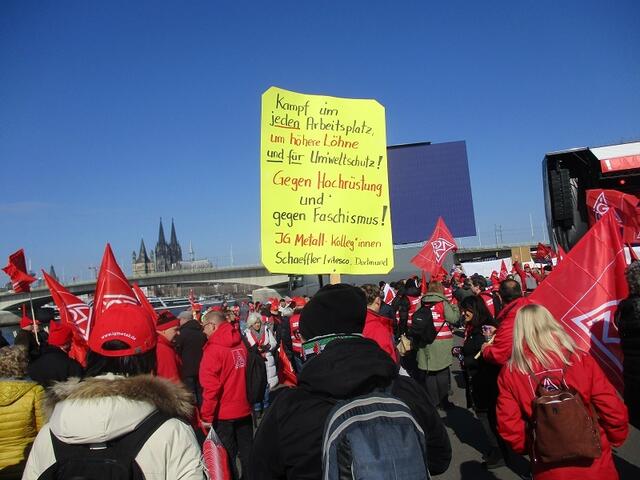 Über 70 000 Menschen gingen auf die Straße