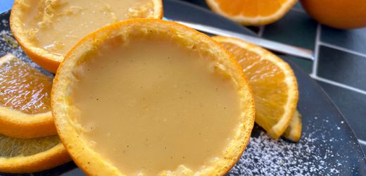 Günstiges Rezept für Orange Posset – für 50 Cent pro Person