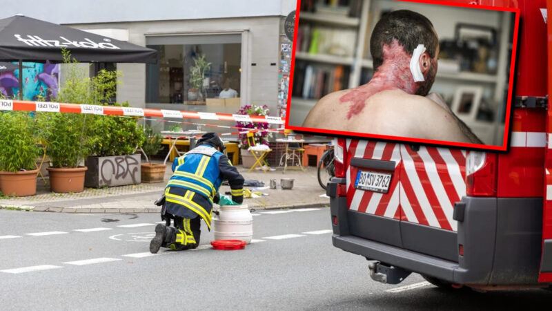 Bochum: Säure-Angriff in Café – half Angeklagter „Bandidos“-Rocker?