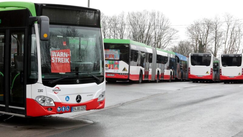 Bochum & Gelsenkirchen: ÖPNV streikt – an diesem Tag bleibt alles stehen