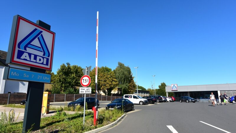 Das gab es noch nie: Aldi Nord verkündet neue Parkregel in Bochum